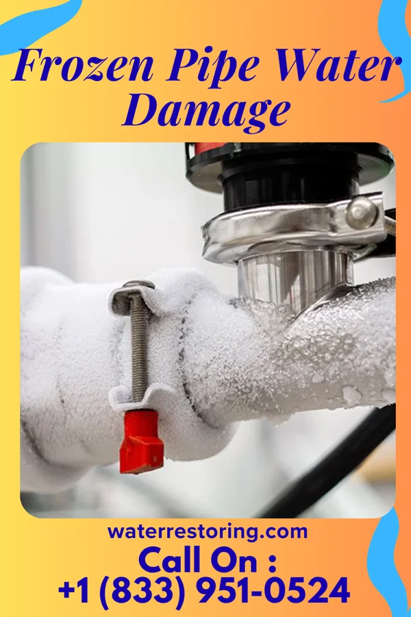 Frozen Pipe Water Damage in Kinnelon, NJ